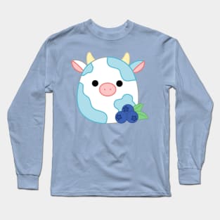 Blueberry Cow Long Sleeve T-Shirt